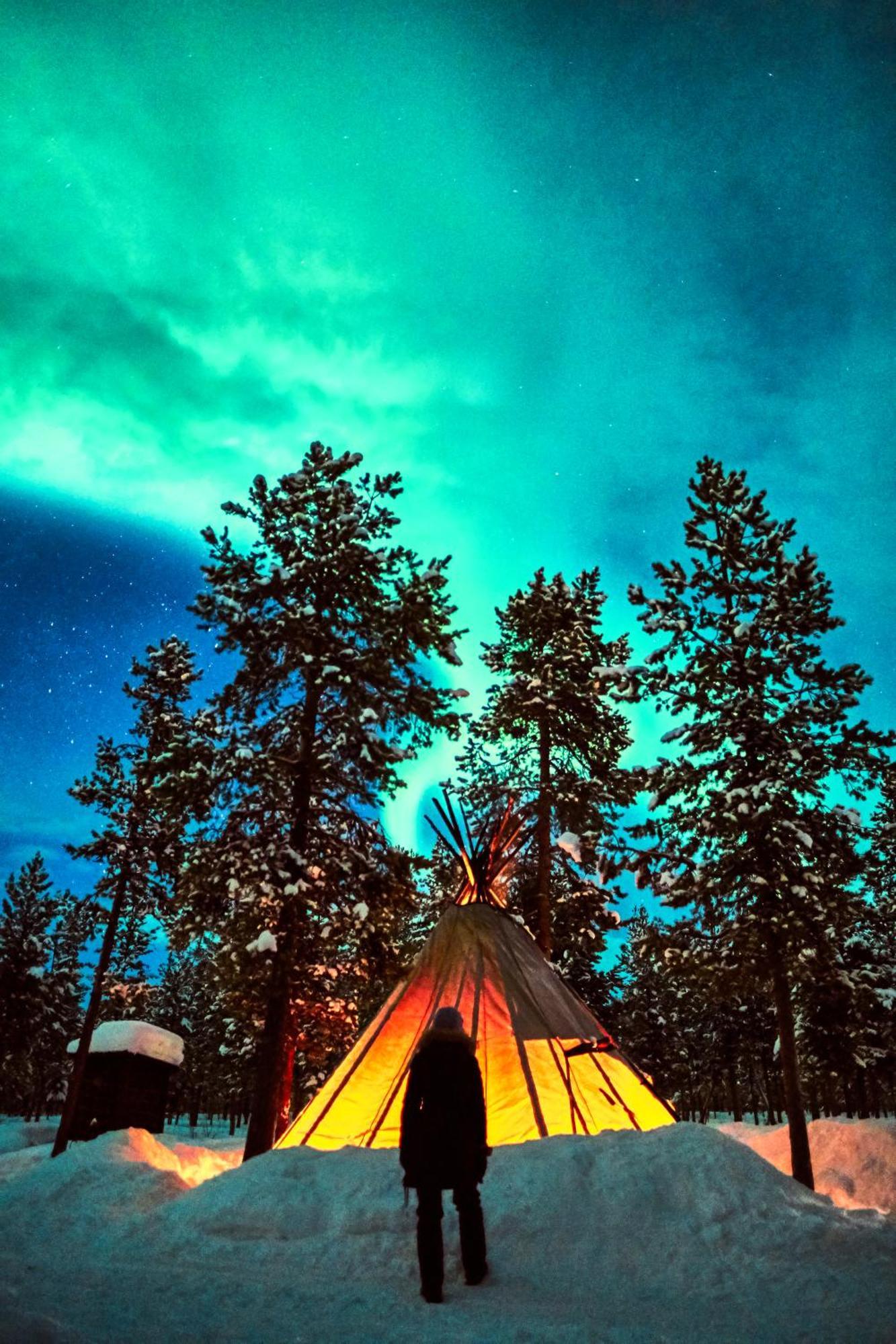 Jukkasjärvi Reindeer Lodge מראה חיצוני תמונה