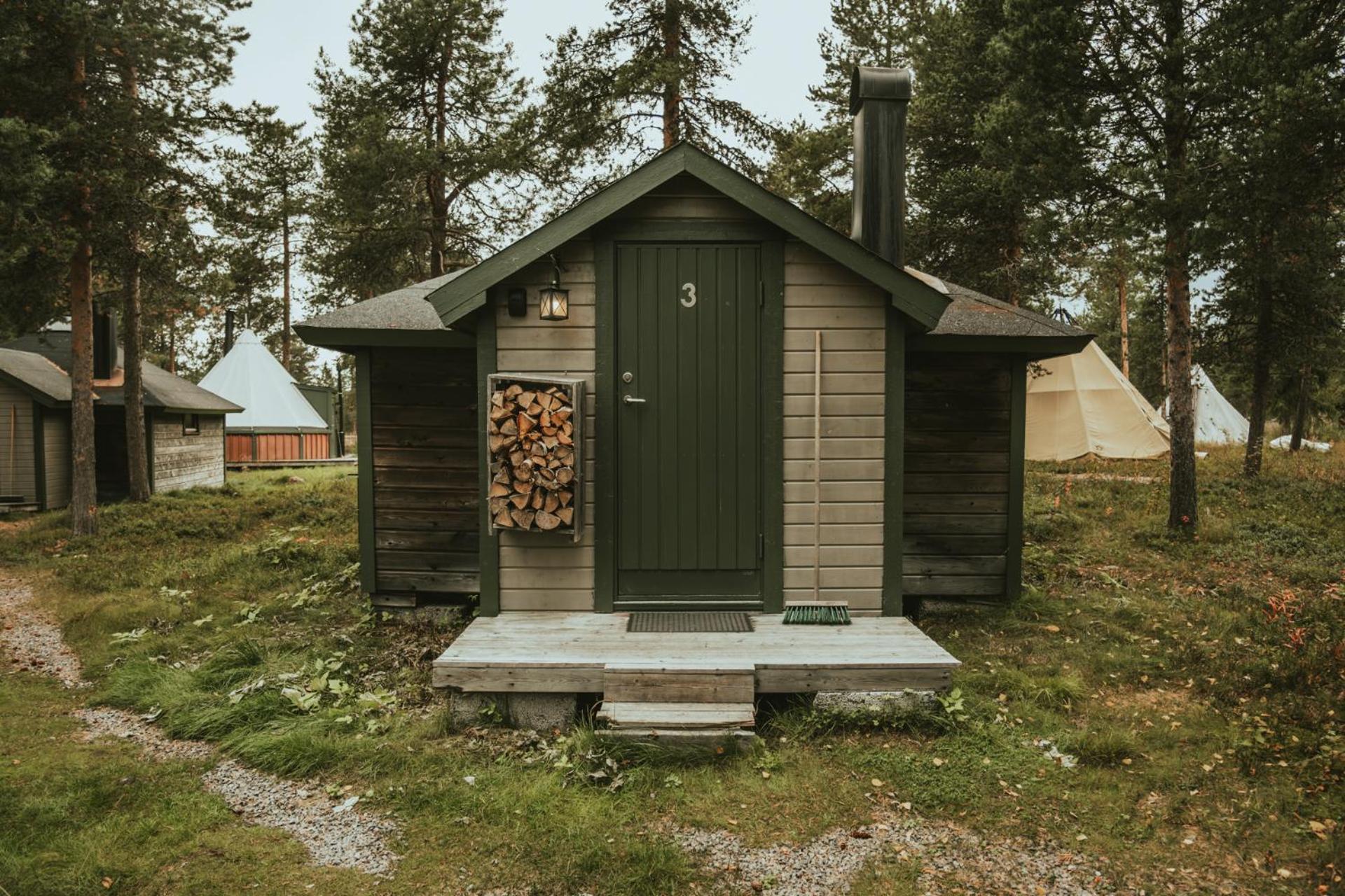 Jukkasjärvi Reindeer Lodge מראה חיצוני תמונה